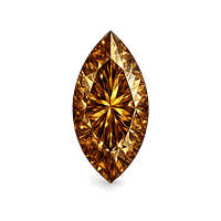 Cubic Zirconia Brown AAA, Marquise