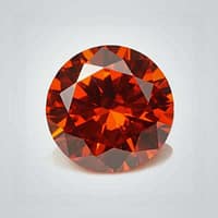 CZ Orange Round