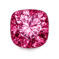 Cubic Zirconia Pink AAA, Cushion