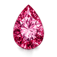 Cubic Zirconia Pink AAA, Pear