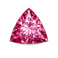 Cubic Zirconia Pink AAA, Trillion