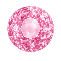 Cubic Zirconia Pink Rose AAA, Round Rose cut