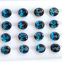 Natural Earth Mine Genuine London Blue Topaz 1