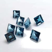 Natural Earth Mine Genuine London Blue Topaz 2