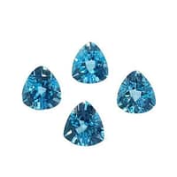 Natural Earth Mine Genuine London Blue Topaz 4
