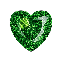 Heart Nano Tourmaline dark 131