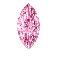 Marquise CZ Pink rose