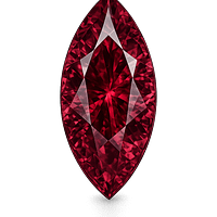 Marquise CZ Rhodolite AAA