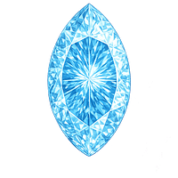 Marquise Nano Sky Blue Light 145