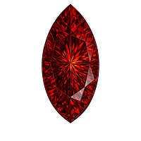 Marquise Nano garnet Medium 162