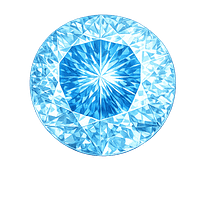 Round Nano Sky Blue Light 145