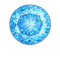 Round Nano Sky blue medium 144