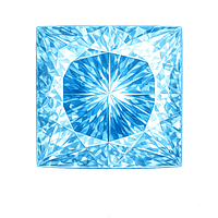 Square Sky blue light 145