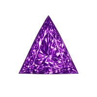 Triangle CZ violet