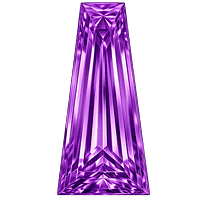 taper cz dark lavender