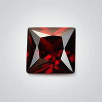 CZ Garnet Square
