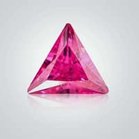 CZ Pink Triangle