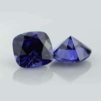 CZ Tanzanite Cushion