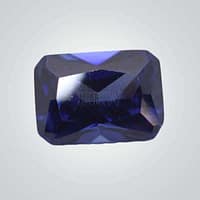 CZ Tanzanite Octagon