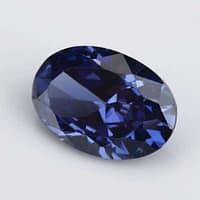 CZ Tanzanite Oval