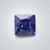 CZ Tanzanite Square