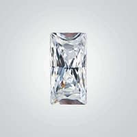 CZ White AAA Baguette