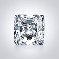 Cubic Zirconia White AAA, Square