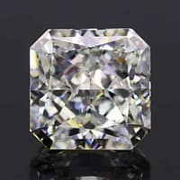Cubic Zirconia White AAA Square Cut Corners