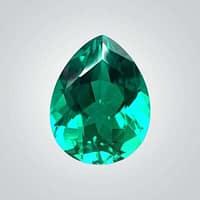 Hydrothermal Biron Emerald Pear