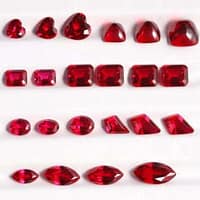 Hydrothermal Red Ruby 1