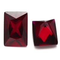 Lab Created Dark Garnet 10 3