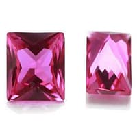 Lab Created Dark Rose 3 1