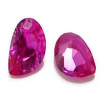 Lab Created Dark Rose 3 4