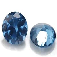 Lab Created Deep Aquamarine 107 1