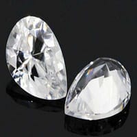 Lab Created White 12 8