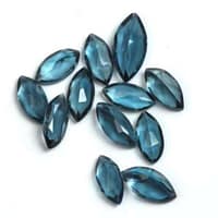 Natural Earth Mine Genuine London Blue Topaz 3