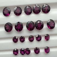 Natural Earth Mine Genuine Rhodolite 4