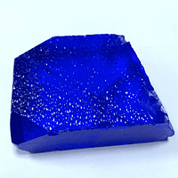 Rough Hydrothermal Quartz Blue