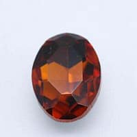 Simulated Orange Sapphire