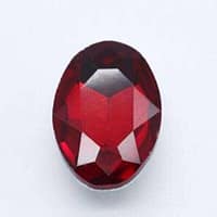 Simulated Red Ruby