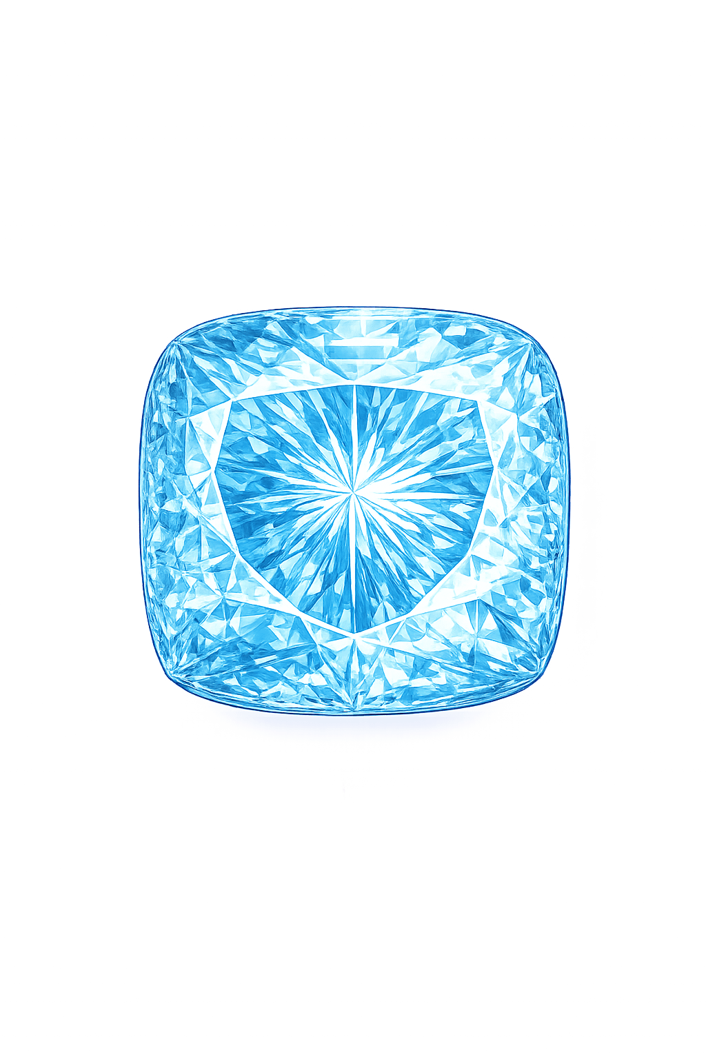 Cushion Nano Sky blue Light 145