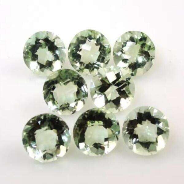 Natural Earth Mine Genuine Green Amethyst 1