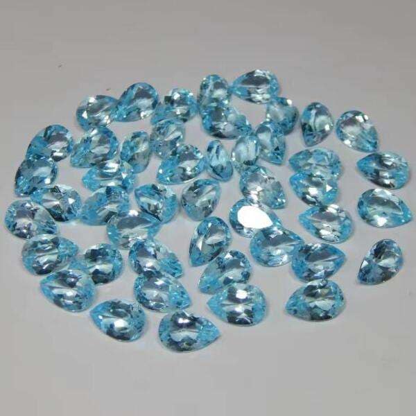 Natural Earth Mine Genuine Sky Blue Topaz 2