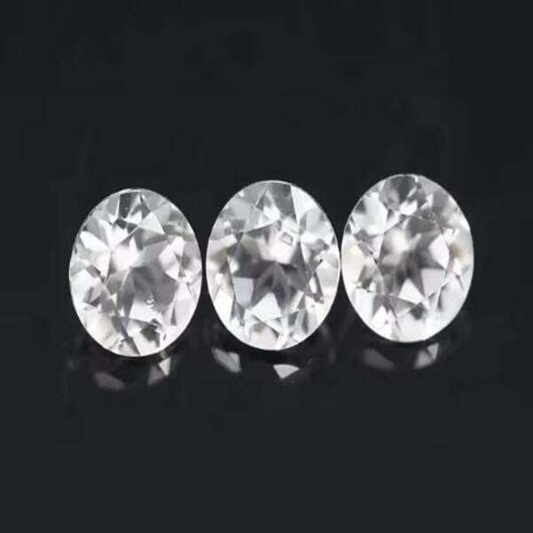 Natural White Topaz 7