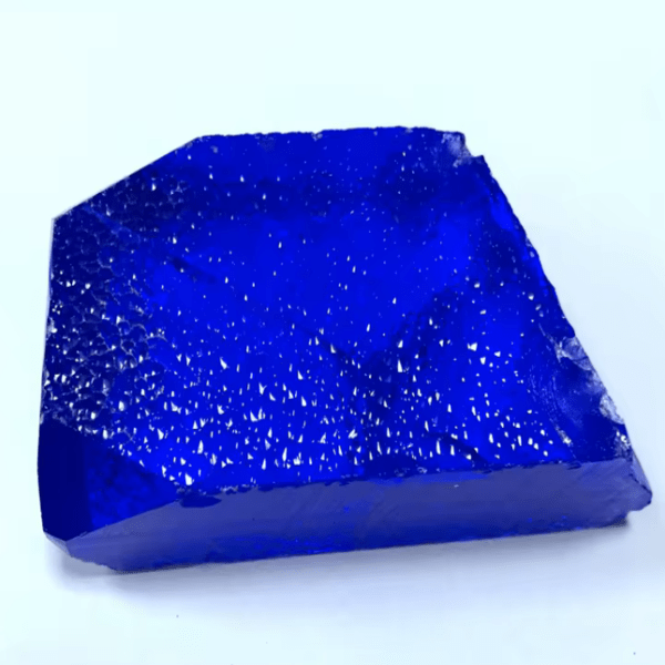 Rough Hydrothermal Quartz Blue