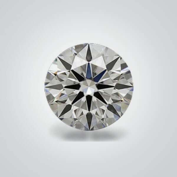 White Heart Arrow Round