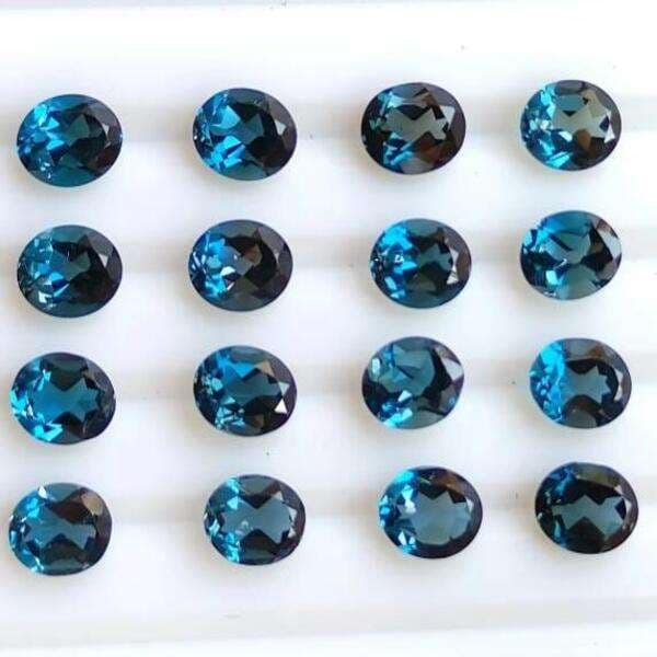Natural Earth Mine Genuine London Blue Topaz 1