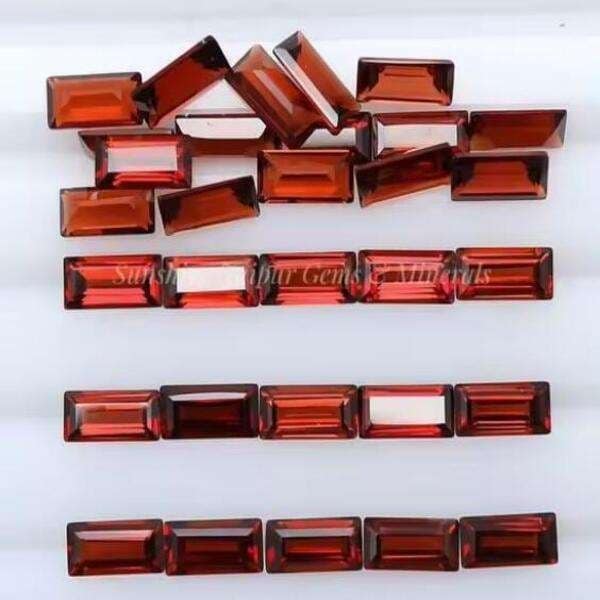 Natural Earth Mine Genuine Mozambique Garnet 5